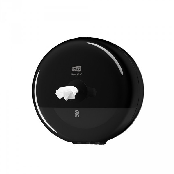 Tork SmartOne® Mini Spender für Toilettenpapier schwarz