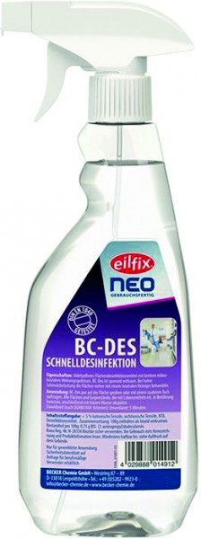 Eilfix Neo BC-Des Schnelldesinfektion 1000ml